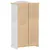Produktbild 6 för Garderob Corona vit 102x52x186 cm massiv furu