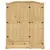 Produktbild 4 för Garderob Corona 151,5x52x186 cm massiv furu