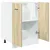 Produktbild 4 för Underskåp sonoma-ek 60x46x81,5 cm konstruerat trä
