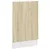 Produktbild 2 för Front för diskmaskin sonoma-ek 45x3x67 cm konstruerat trä