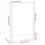 Produktbild 8 för Front för diskmaskin sonoma-ek 45x3x67 cm konstruerat trä