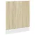 Produktbild 2 för Front för diskmaskin sonoma-ek 60x3x67 cm konstruerat trä