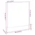 Produktbild 8 för Front för diskmaskin sonoma-ek 60x3x67 cm konstruerat trä