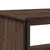 Produktbild 8 för Soffbord brun ek 100x51x40 cm konstruerat trä