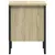 Produktbild 6 för Sängbord sonoma-ek 40x30x40 cm konstruerat trä