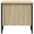 Produktbild 7 för Sängbord sonoma-ek 40x41x40 cm konstruerat trä
