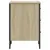 Produktbild 6 för Sängbord sonoma-ek 40x41x60 cm konstruerat trä