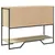 Produktbild 7 för Avlastningsbord sonoma ek 100x35x74,5 cm konstruerat trä