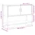 Produktbild 10 för Avlastningsbord sonoma ek 100x35x74,5 cm konstruerat trä
