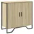 Produktbild 2 för Skänk sonoma-ek 78x35,5x74,5 cm konstruerat trä