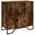 Produktbild 2 för Skänk rökfärgad ek 78x35,5x74,5 cm konstruerat trä