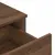 Produktbild 8 för Skänk brun ek 79,5x35,5x74,5 cm konstruerat trä