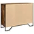 Produktbild 6 för Skänk rökfärgad ek 101x35,5x74,5 cm konstruerat trä