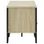 Produktbild 5 för Tv-bänk sonoma ek 122x34x41 cm konstruerat trä