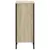 Produktbild 5 för Bokhylla sonoma-ek 50x31x74,5 cm konstruerat trä