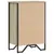 Produktbild 6 för Bokhylla sonoma-ek 50x31x74,5 cm konstruerat trä