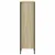 Produktbild 5 för Bokhylla sonoma-ek 50x31x106 cm konstruerat trä