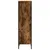 Produktbild 5 för Bokhylla rökfärgad ek 50x31x106 cm konstruerat trä
