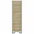 Produktbild 4 för Bokhylla sonoma-ek 50x31x169 cm konstruerat trä