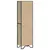 Produktbild 6 för Bokhylla sonoma-ek 50x31x169 cm konstruerat trä