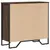 Produktbild 6 för Bokhylla brun ek 80x31x74,5 cm konstruerat trä