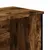 Produktbild 7 för Skoskåp rökfärgad ek 90x38x45,5 cm konstruerat trä