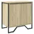 Produktbild 2 för Tvättställsskåp sonoma-ek 60x35x60 cm konstruerat trä