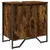 Produktbild 2 för Tvättställsskåp rökfärgad ek 60x35x60 cm konstruerat trä