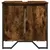 Produktbild 4 för Tvättställsskåp rökfärgad ek 60x35x60 cm konstruerat trä