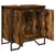 Produktbild 8 för Tvättställsskåp rökfärgad ek 60x35x60 cm konstruerat trä