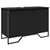 Produktbild 2 för Tvättställsskåp svart 91x35x60 cm konstruerat trä