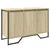 Produktbild 2 för Tvättställsskåp sonoma-ek 91x35x60 cm konstruerat trä
