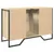Produktbild 6 för Tvättställsskåp sonoma-ek 91x35x60 cm konstruerat trä