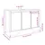 Produktbild 11 för Tvättställsskåp sonoma-ek 91x35x60 cm konstruerat trä