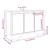 Produktbild 11 för Tvättställsskåp brun ek 91x35x60 cm konstruerat trä
