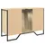 Produktbild 6 för Tvättställsskåp sonoma-ek 91x35x60 cm konstruerat trä