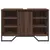 Produktbild 4 för Tvättställsskåp brun ek 91x35x60 cm konstruerat trä