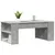 Produktbild 3 för Soffbord betonggrå 102x55x42 cm konstruerat trä