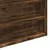 Produktbild 7 för Vitrinskåp rökfärgad ek 100x8,5x75 cm konstruerat trä