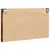 Produktbild 6 för Vitrinskåp rökfärgad ek 100x8,5x58 cm konstruerat trä