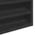 Produktbild 7 för Vitrinskåp svart 100x8,5x50 cm konstruerat trä