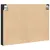 Produktbild 6 för Vitrinskåp svart 80x8,5x58 cm konstruerat trä