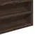 Produktbild 7 för Vitrinskåp brun ek 60x8,5x58 cm konstruerat trä