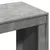 Produktbild 8 för Skrivbord betonggrå 123,5x73,5x75 cm konstruerat trä