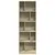 Produktbild 4 för Bokhylla sonoma-ek 57x28,5x174 cm konstruerat trä