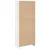 Produktbild 6 för Bokhylla vit 57x28,5x141 cm konstruerat trä