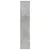Produktbild 5 för Bokhylla betonggrå 57x28,5x141 cm konstruerat trä