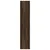 Produktbild 5 för Bokhylla brun ek 57x28,5x141 cm konstruerat trä