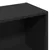 Produktbild 7 för Bokhylla svart 57x28,5x107,5 cm konstruerat trä