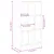 Produktbild 9 för Bokhylla svart 57x28,5x107,5 cm konstruerat trä